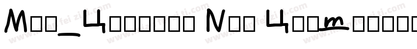 Mon_Courier New Cyr字体转换